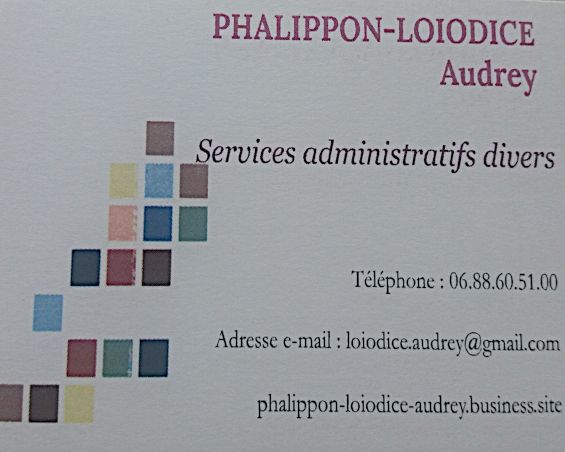 Audrey Phalippon-Loiodice Services Administratifs