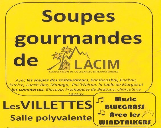 SOUPES GOURMANDES DE LACIM