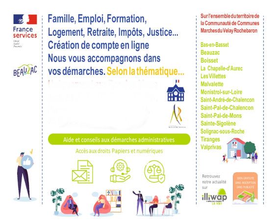 Maison France Services : Permanences pour Aide et Conseils aux démarches Administratives