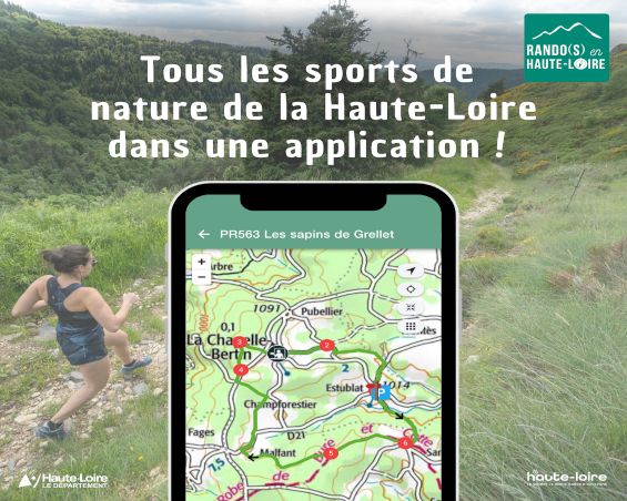 Application Rando(s) en Haute-Loire