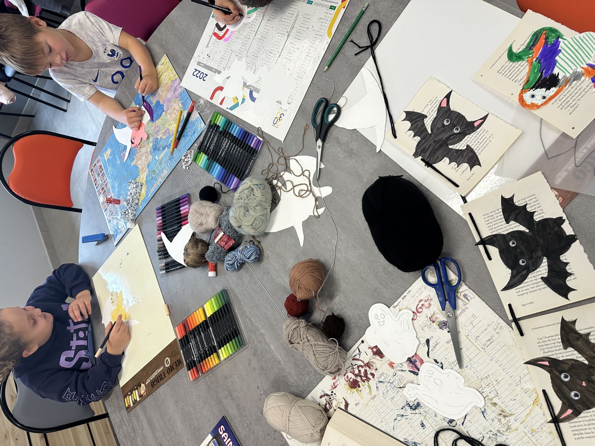Ateliers créatifs d'Halloween à la médiathèque