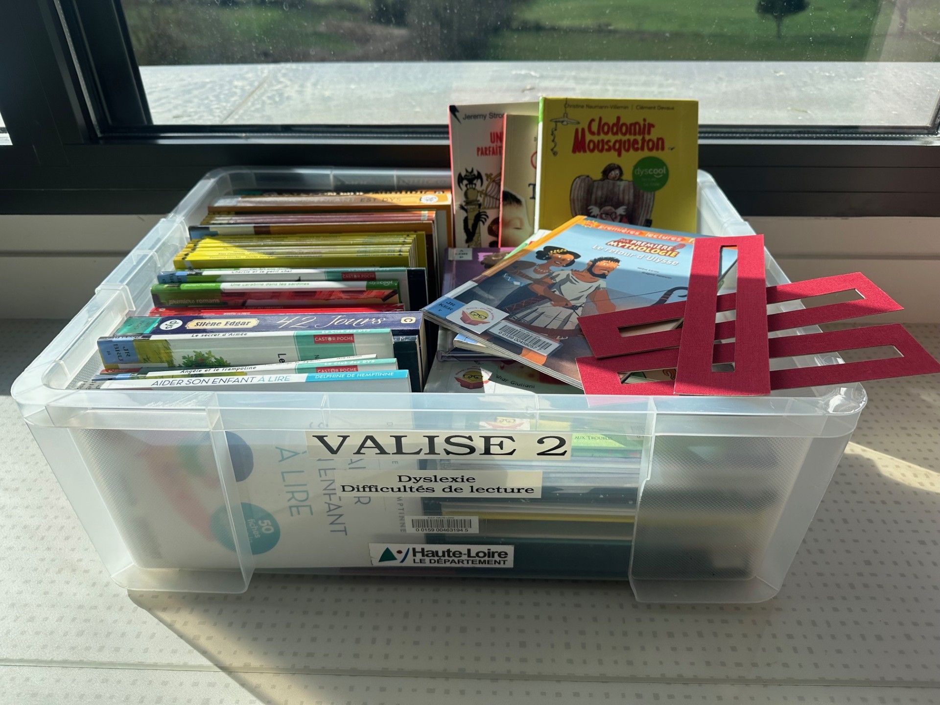 VALISE DYSLEXIE - MEDIATHEQUE